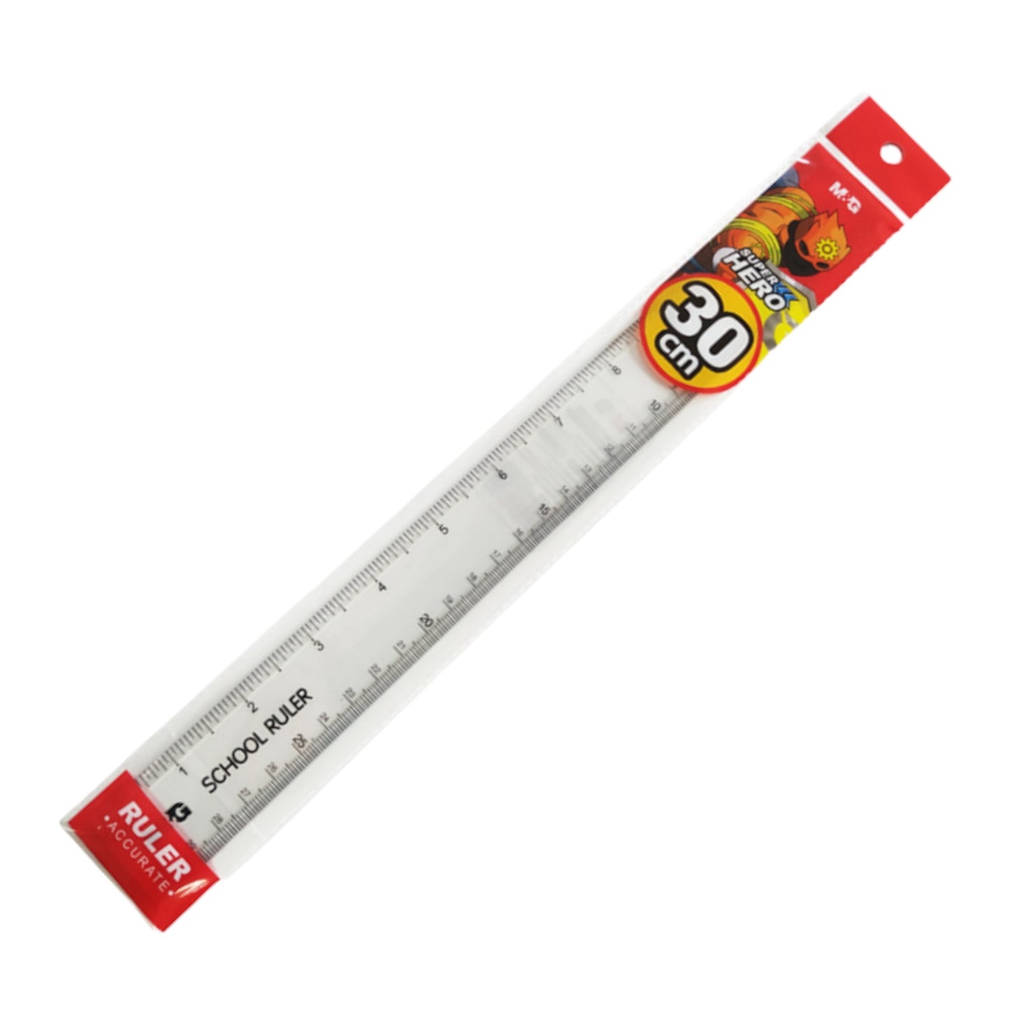 M&G Super Hero Ruler – 30 Cm