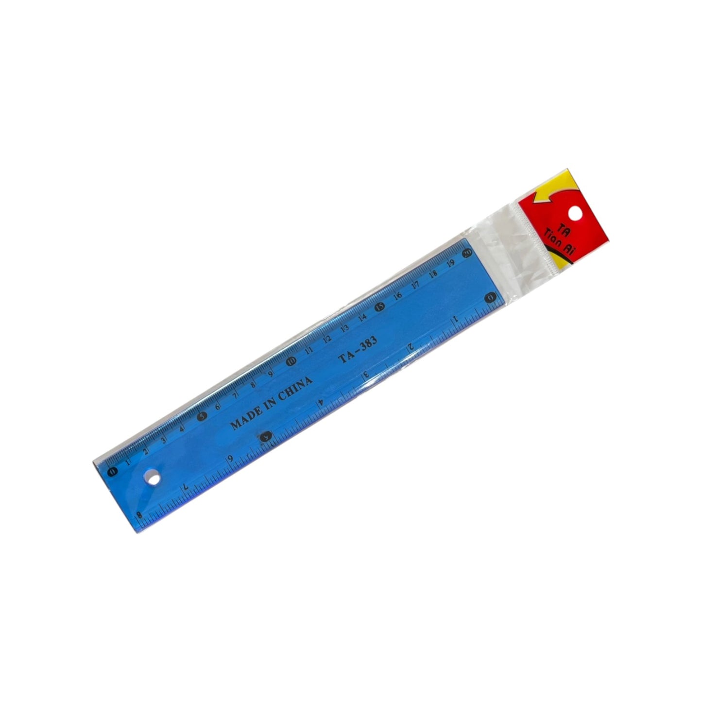Ta-383 plastic 20 cm ruler
