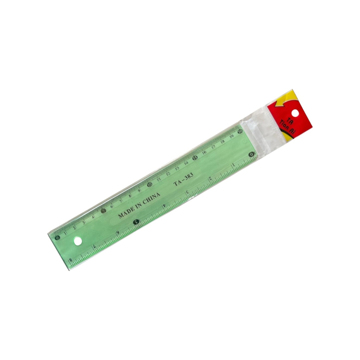 Ta-383 plastic 20 cm ruler