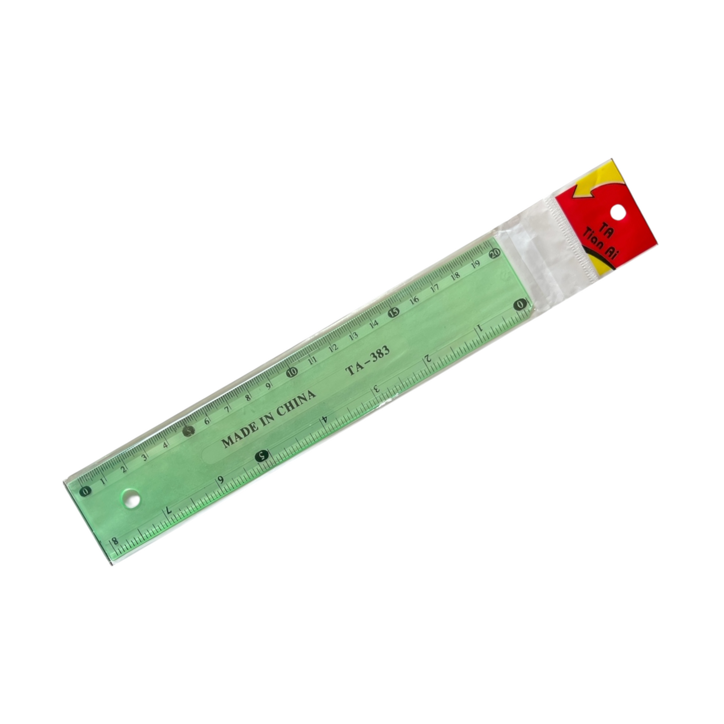 Ta-383 plastic 20 cm ruler