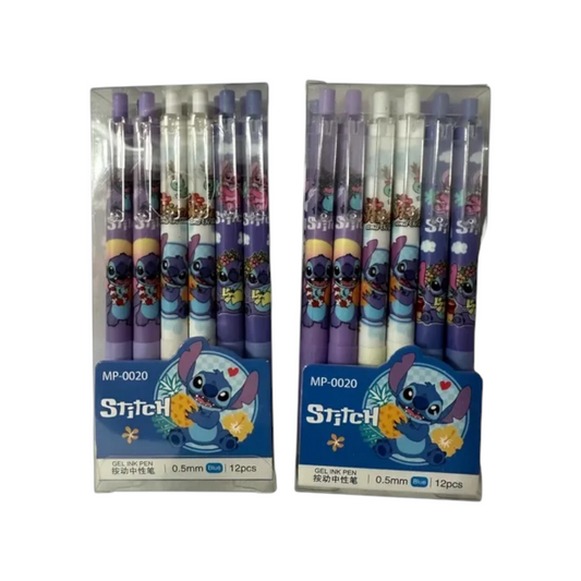 Retractable Gel Ink Pens 0.5mm Pack of 12