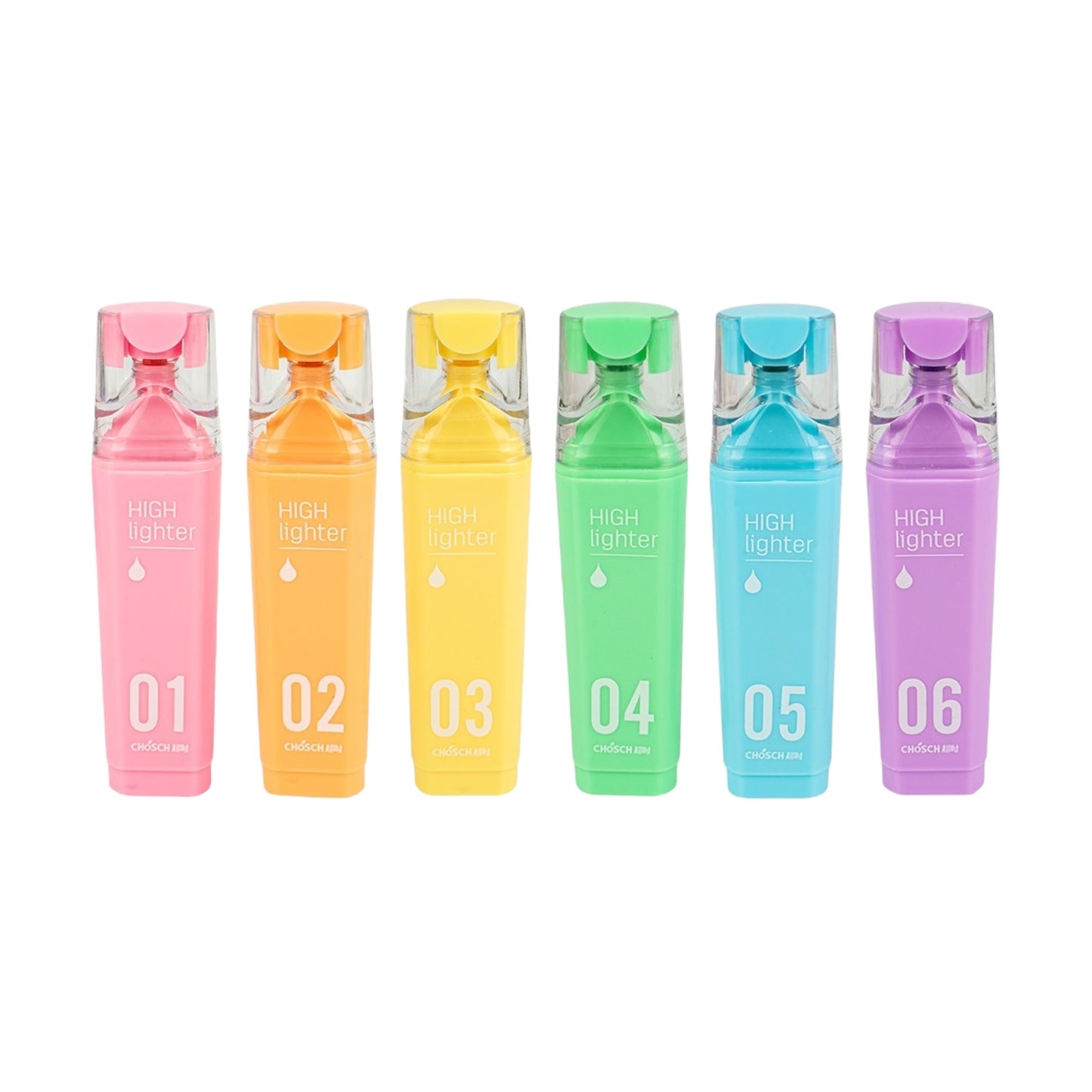 Highlighter Macron Pack of 6