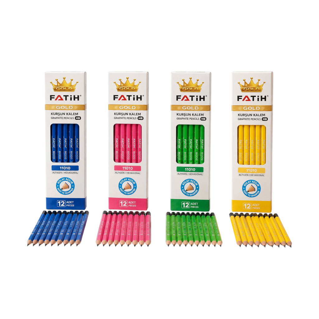 Fatih 11010 HB grahite – pack of 12 Pencils Multicolor