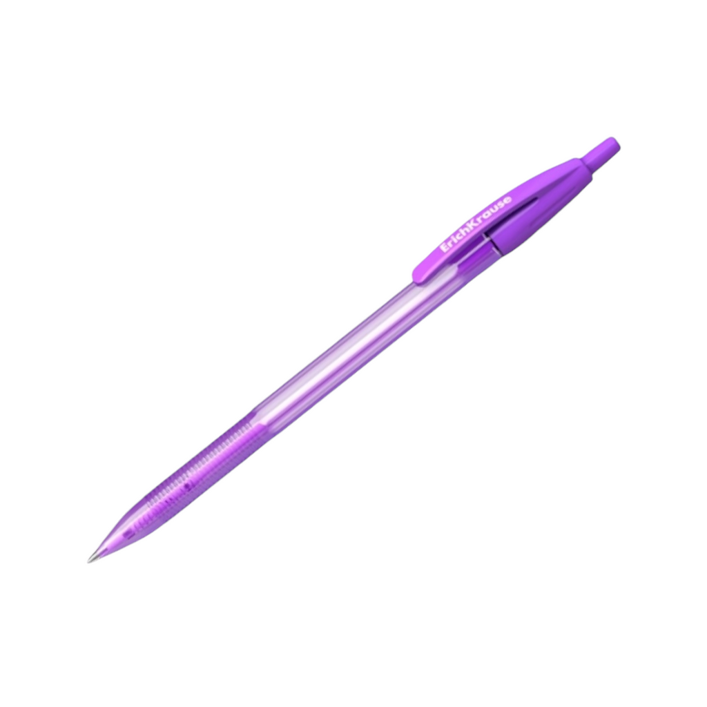 Retractable ballpoint pen Erich Krause R-301 Matic Spring 0.7, Blue - 1 Pen