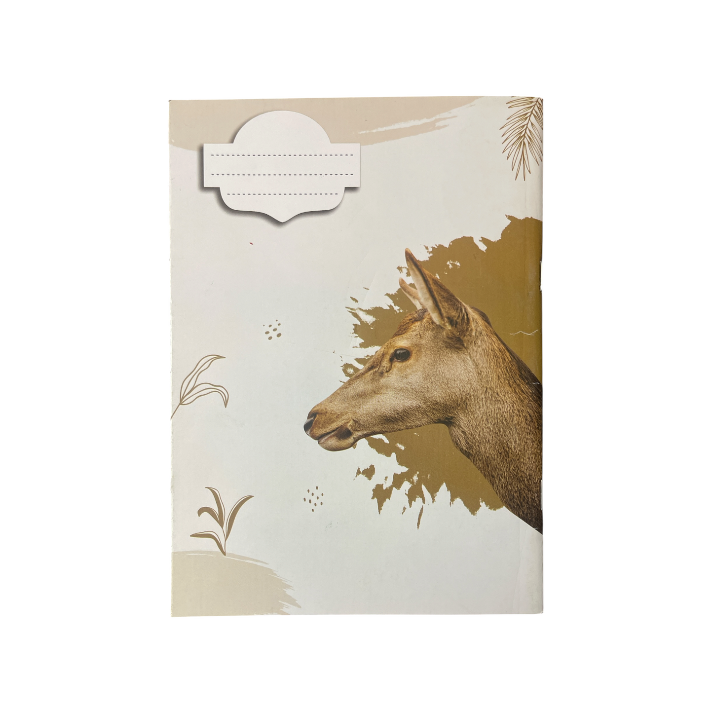 60 Sheets Notebook A5 Square Line Extra line