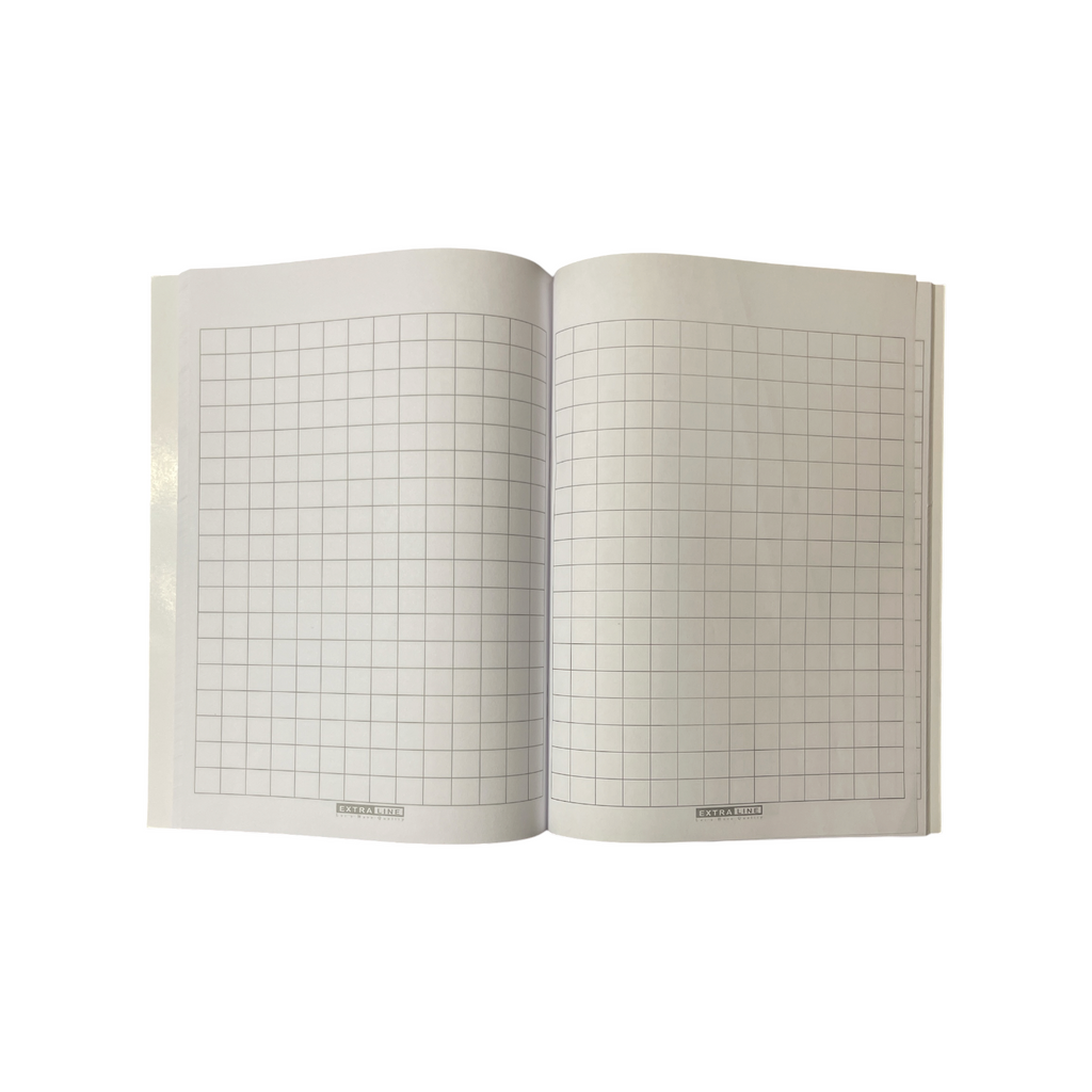 60 Sheets Notebook A5 Square Line Extra line