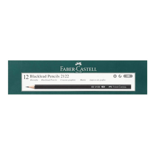 Faber-Castell HB 2122 Goldfaber Graphite Pencil,  - Black