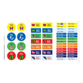 Butterflies Name Tag Stickers