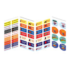 Superman Name Tag Stickers