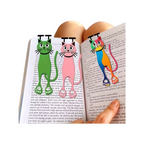 2D Acrylic 1pcs Cat Bookmark - 1 Pc