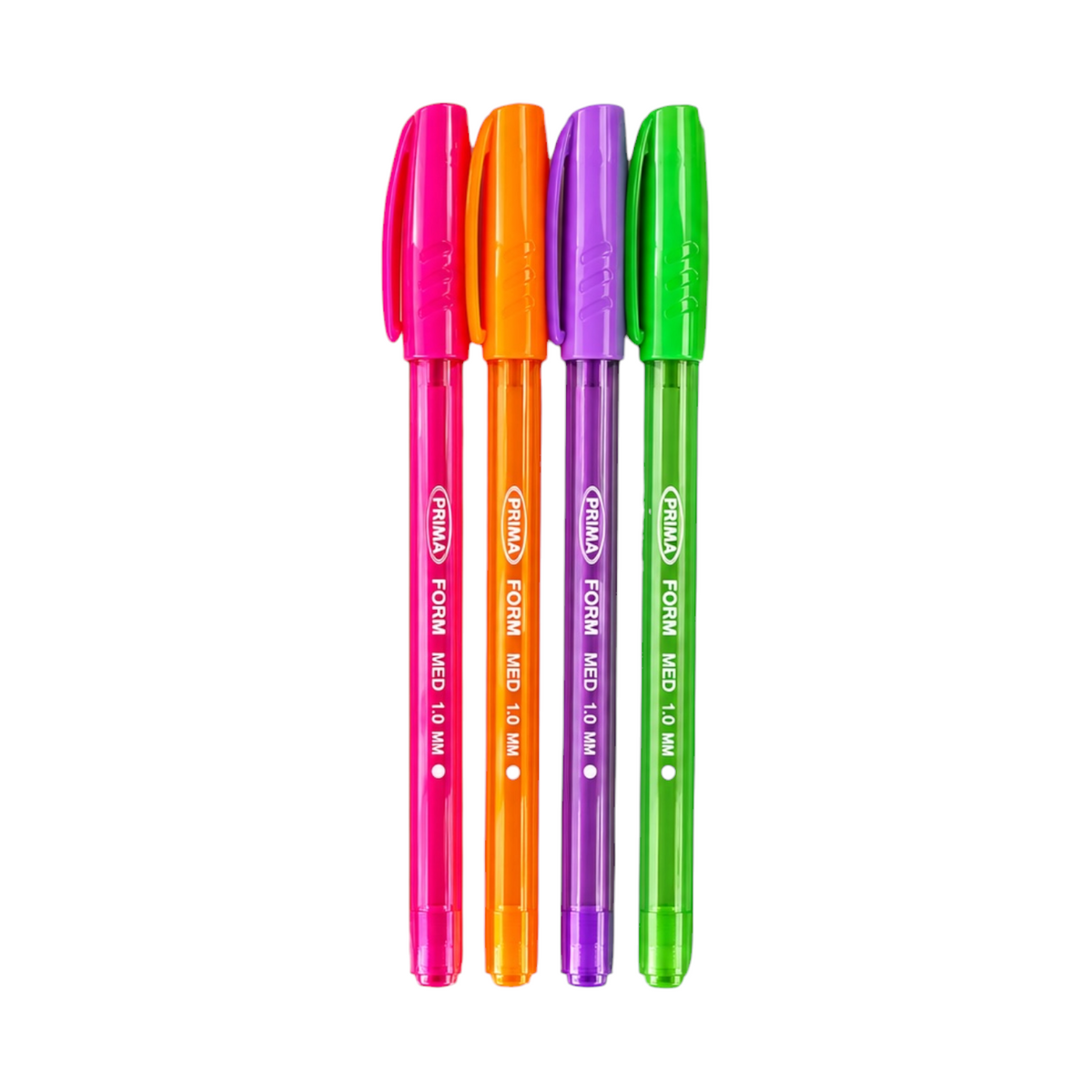 Prima Flash Ballpoint Pen, Set of 4 Assorted Colors
