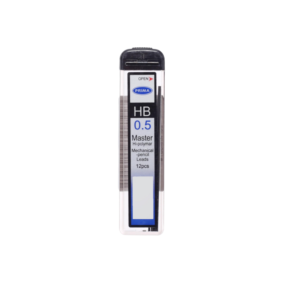 Prima HB 0.5 Mechanical Pencil Leads 12 Tubes Precision Refills