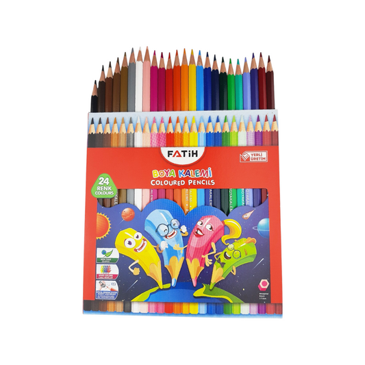Fatih 33225 long color pencil – Set of 24 colors