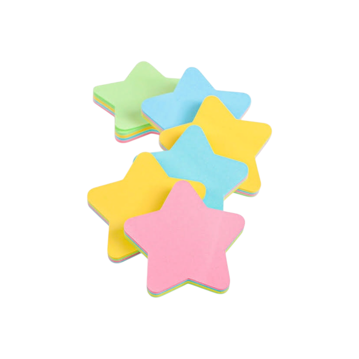 100 Sheets Candy Colors Sticky Note Practical Colorful Stationery Self-Stick Note Book 3x3 inch