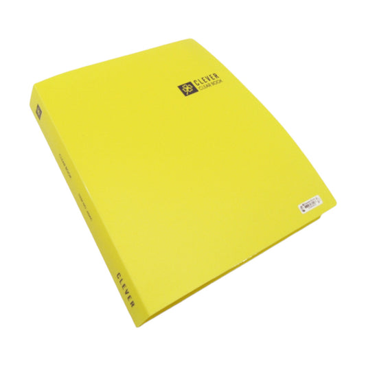 Extra Portfolio Clear Book A4 – 40 Pocket – Yellow