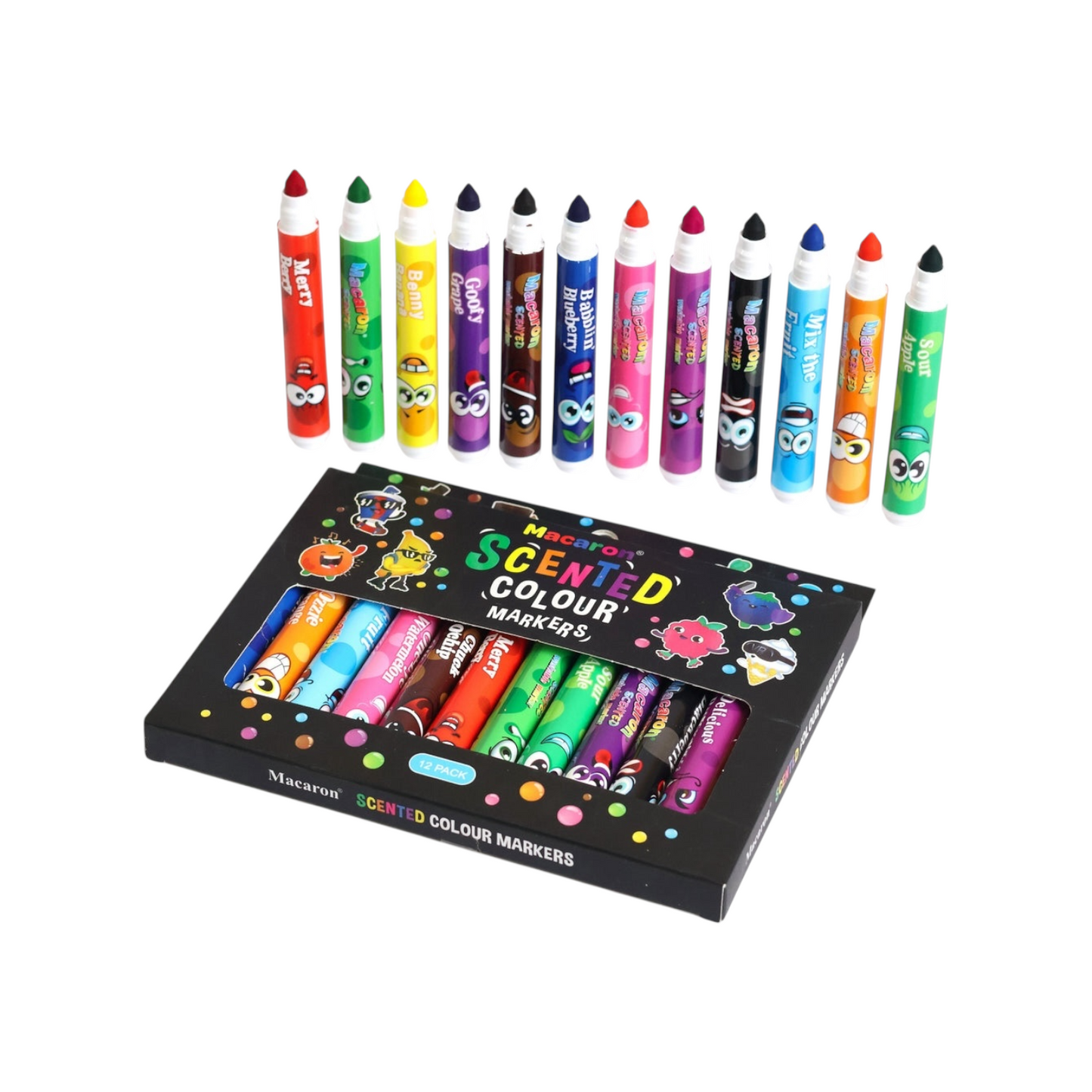 Macaron 12 Color premium scented colour makers