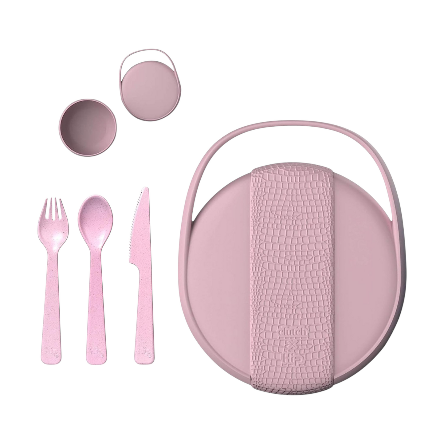 Portable Lunchbox & Cutlery Set - 1.4L / 47oz Capacity