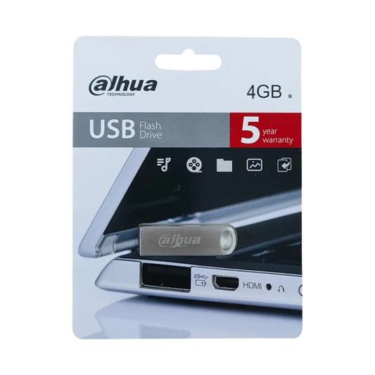 Dahua DHI Flash Memory, 4 GB, USB 2.0, Silver