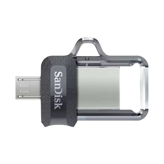 Sandisk Ultra Dual Flash Memory, 128 GB, USB 3.0, Silver