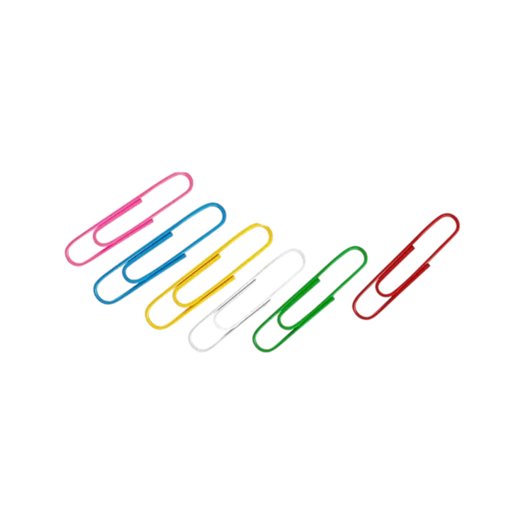 DL3952 40pcs Colourful Paper Clip 50mm