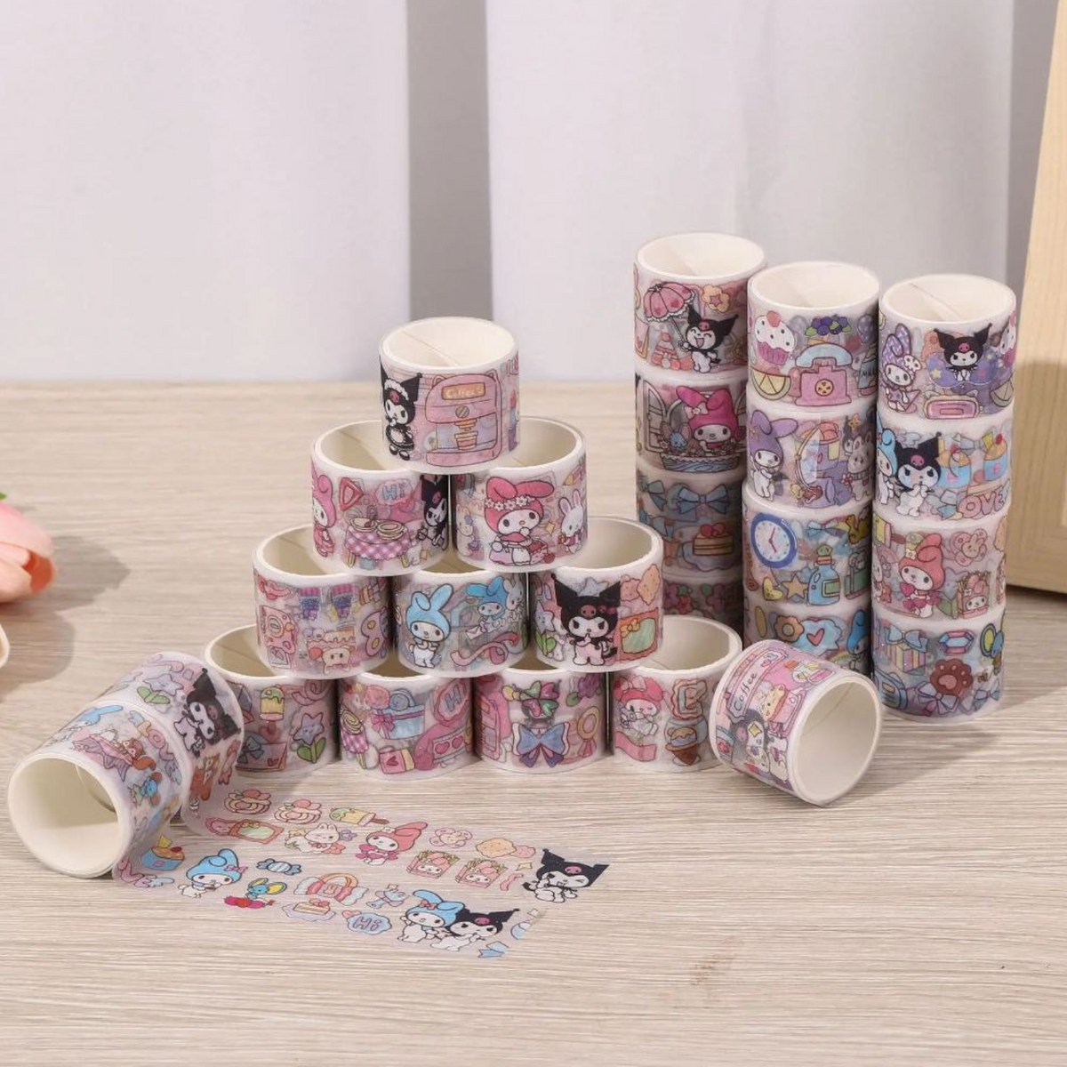 Cute Sticker Roles Sticker Role 1 Role – Elite Stationery House