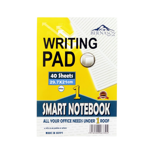 Bernasos Notepad - 40 Sheets - Top Bound