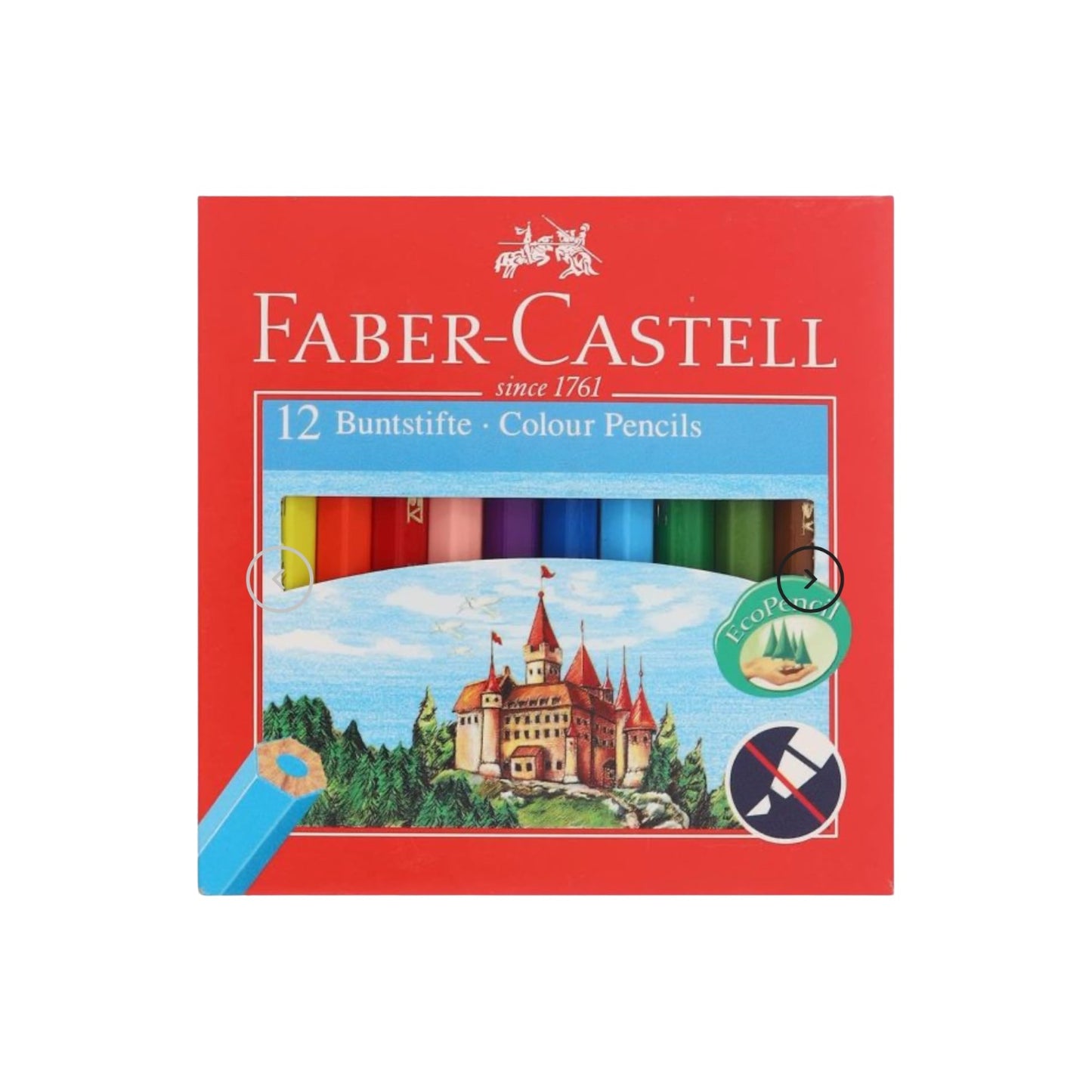 FaberCastell Wooden Colored Pencils 12 Colors