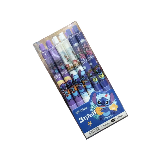 Retractable Gel Ink Pens 0.5mm Pack of 12
