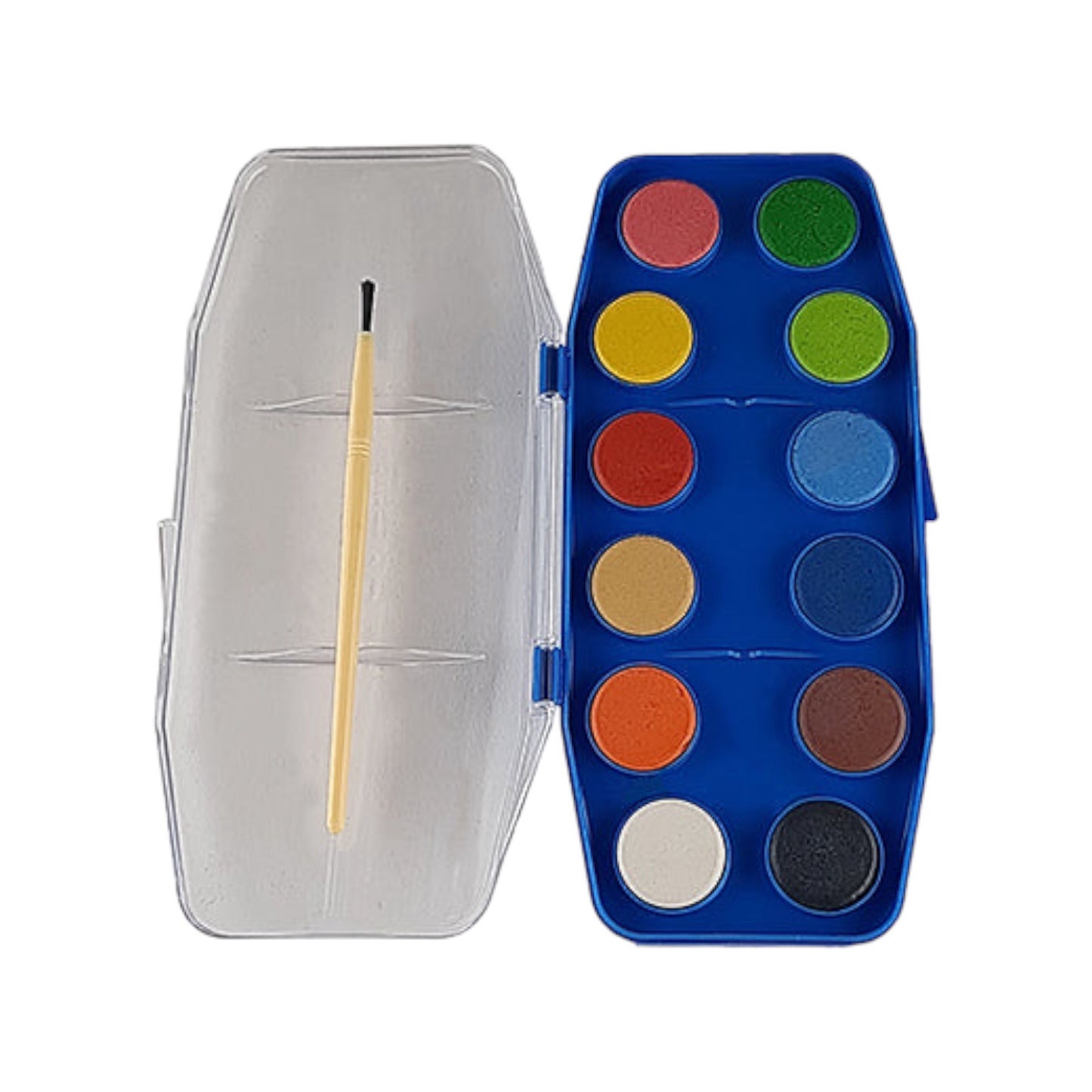 Fatih F901 Water Color With Brush – 12 Colors Blue