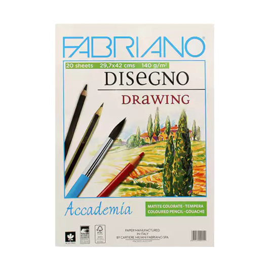 Fibriano Sketch 140 gm A3 White with Colored Cover