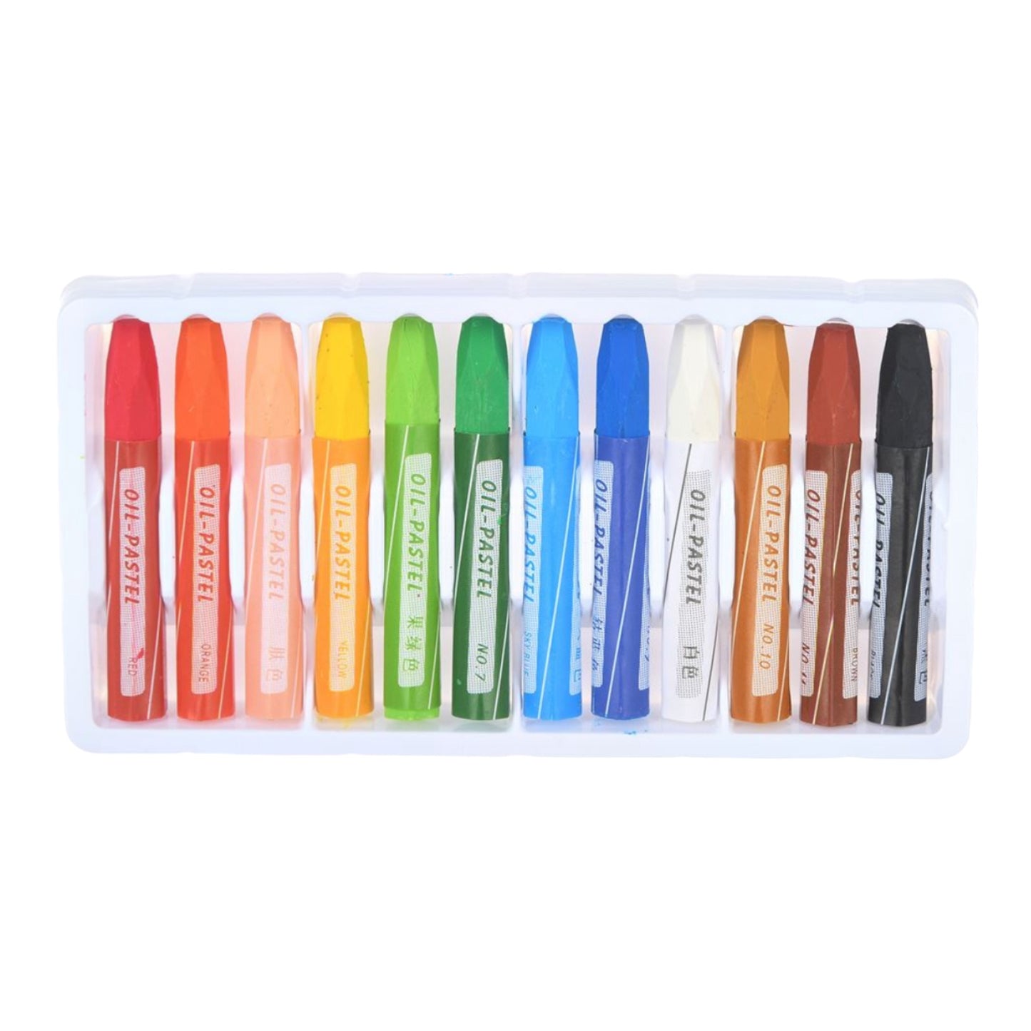 Oil Pastel set 12 colors no:sx-74_1006-12