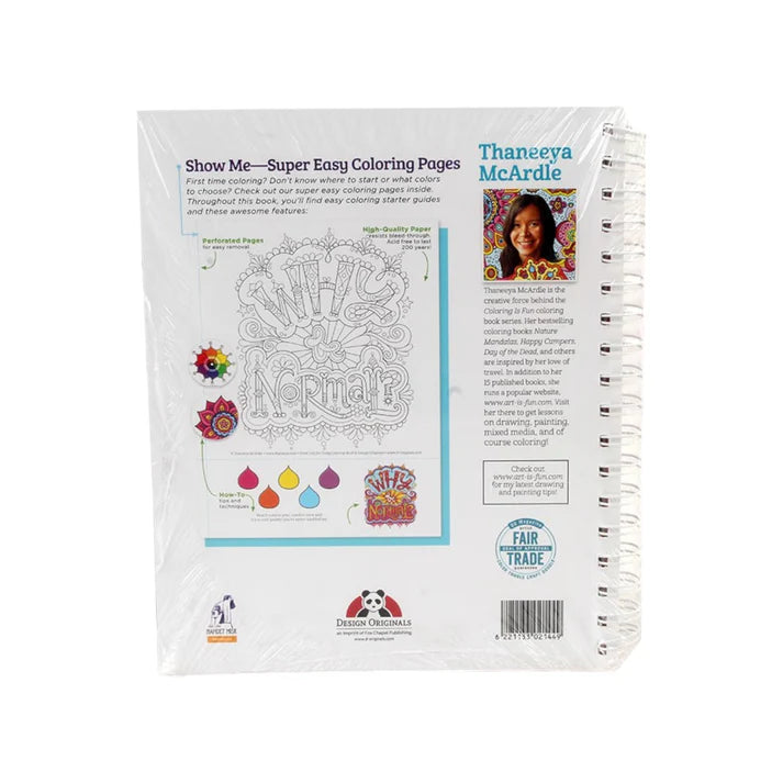 Live for today coloring Book