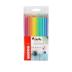 Kores Wooden pencils, 12 pieces, Pastel