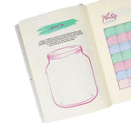 A5 Hardcover Notebook  2BE  (96 Sheets) + 2 Fatih Unicorn Pencils
