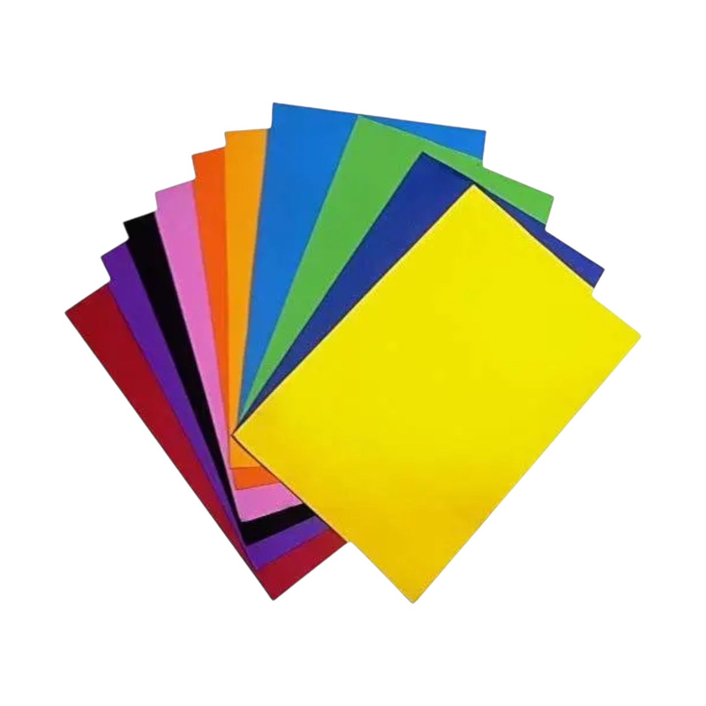 Set of Foam, 2mm 10 Colors A4 - Simba