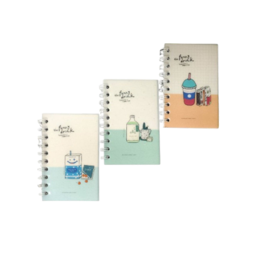 Mini Notebook Funny Drink