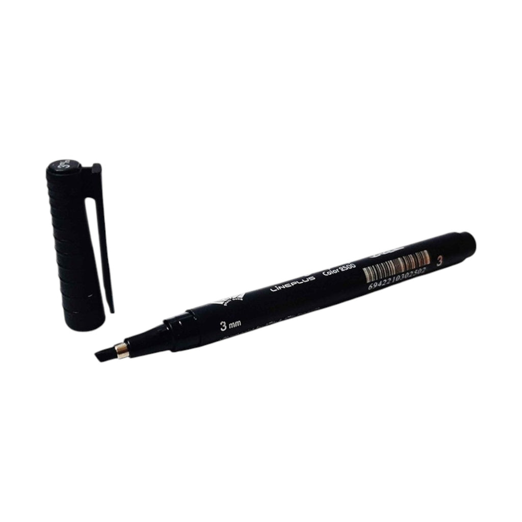 Calligraphy Pen, 2500 - 3.0 mm, Set of 12 Pieces - Black