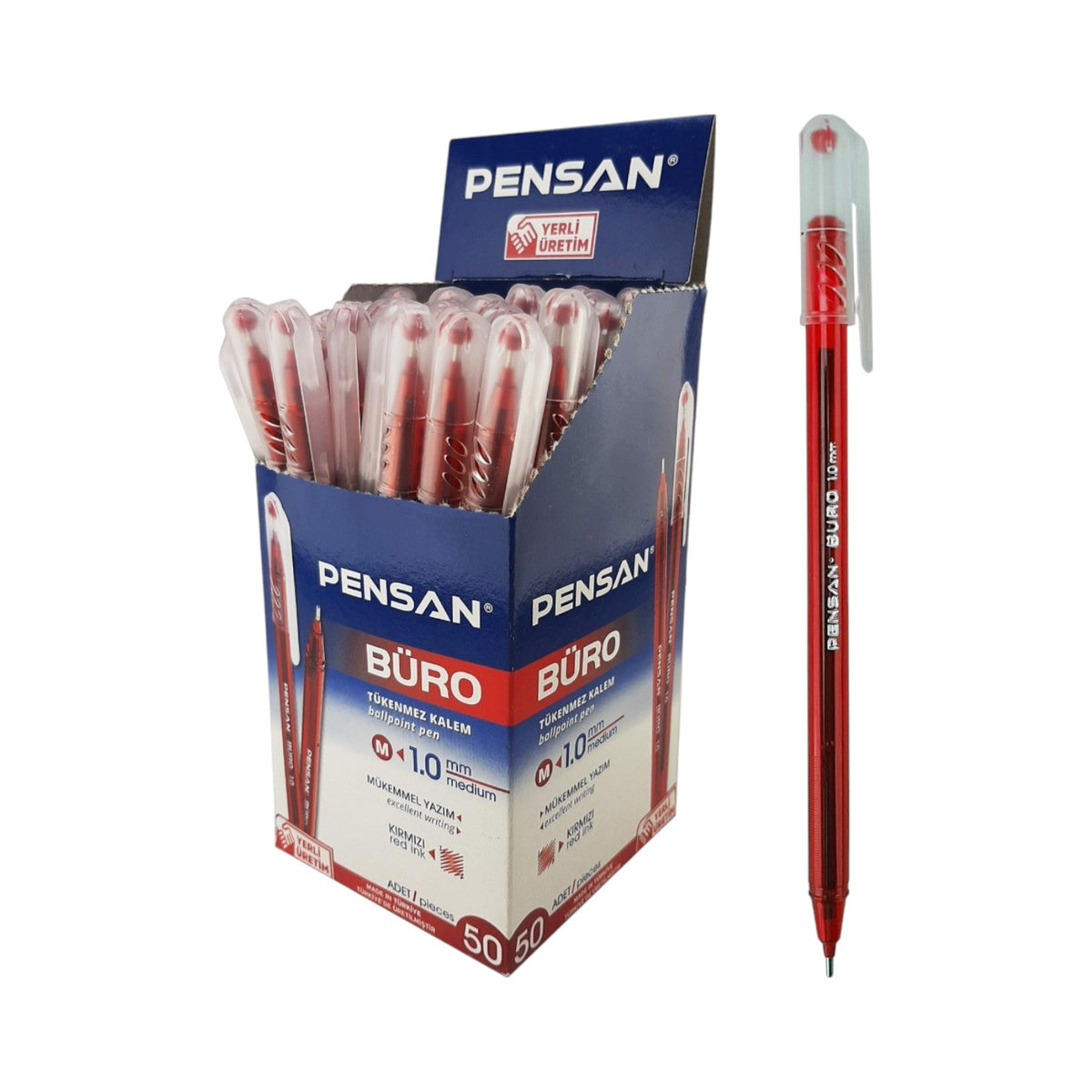 Pensan 2270 BURO 1.0 mm Ballpoint Pen 1 Pen