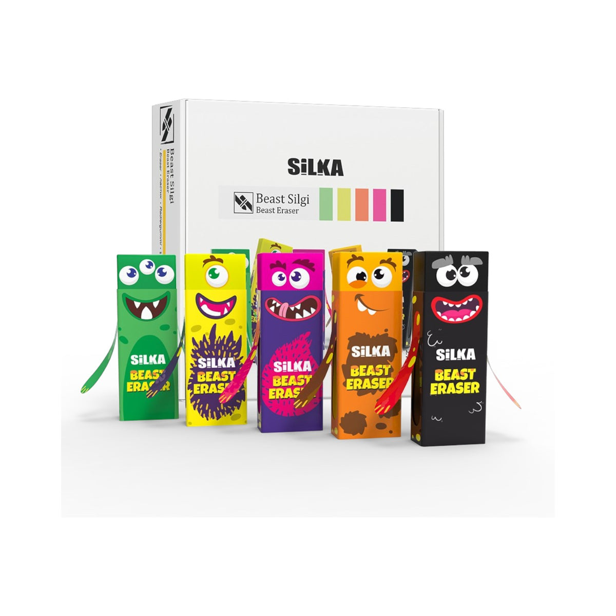Silka 1024 eraser – Large – 5 colors