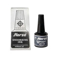 Black & Blue Stamping Ink - Horse