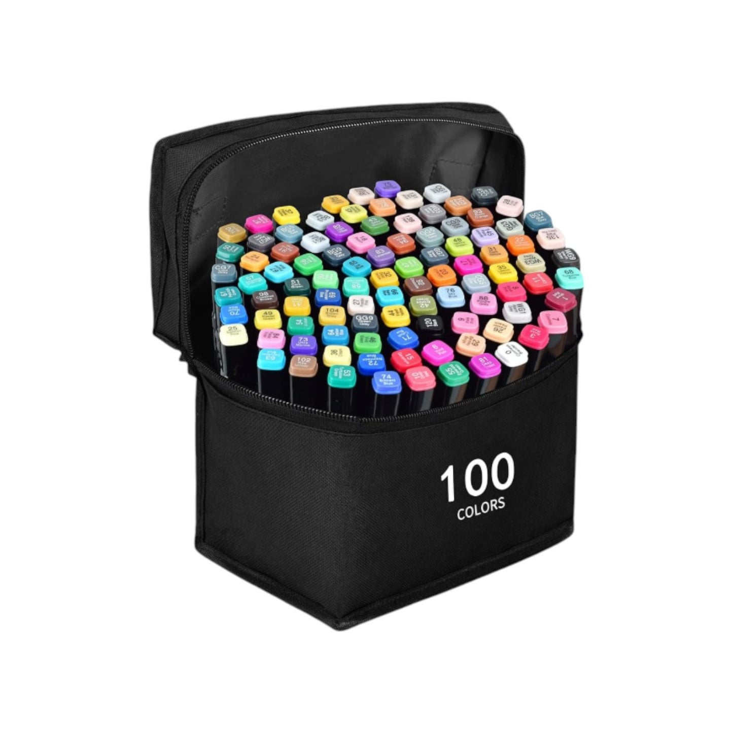 Markers Brush Dual Tip Brush & Chisel Tip Art Marker