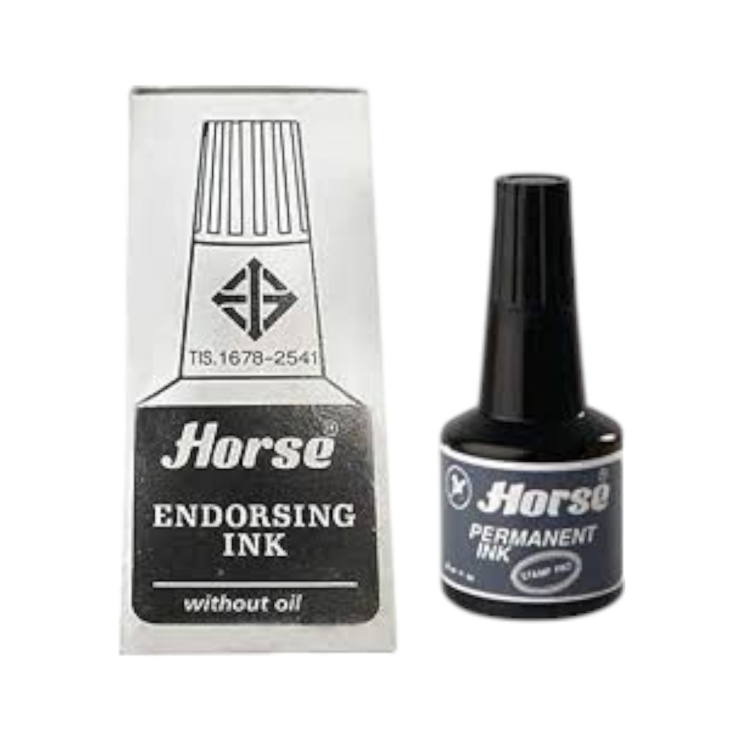 Black Stamping Ink - Horse