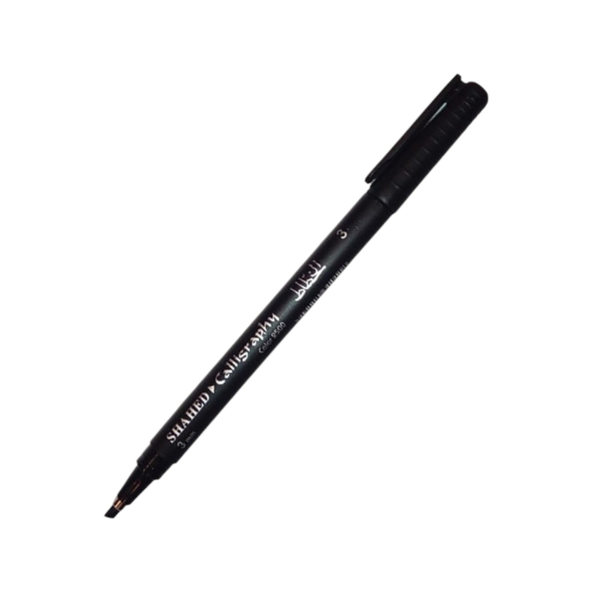 Calligraphy Pen, 2500 - 3.0 mm, Set of 12 Pieces - Black