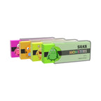 Silka ART 13 monster neon eraser – large – 4 colors -with case