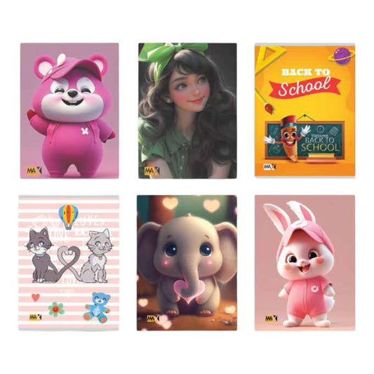 Max A4 Notebook 40 Sheets