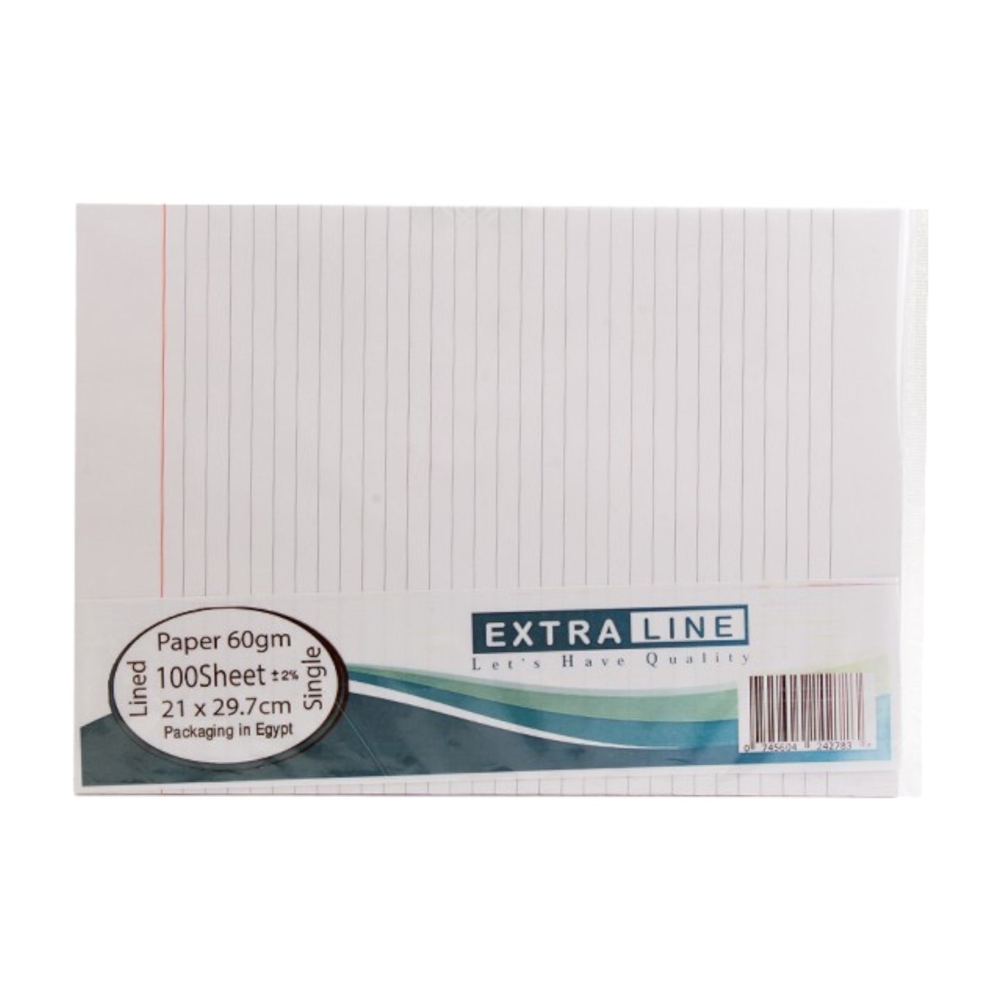 Extraline , 60 gm, White Paper Single Lined