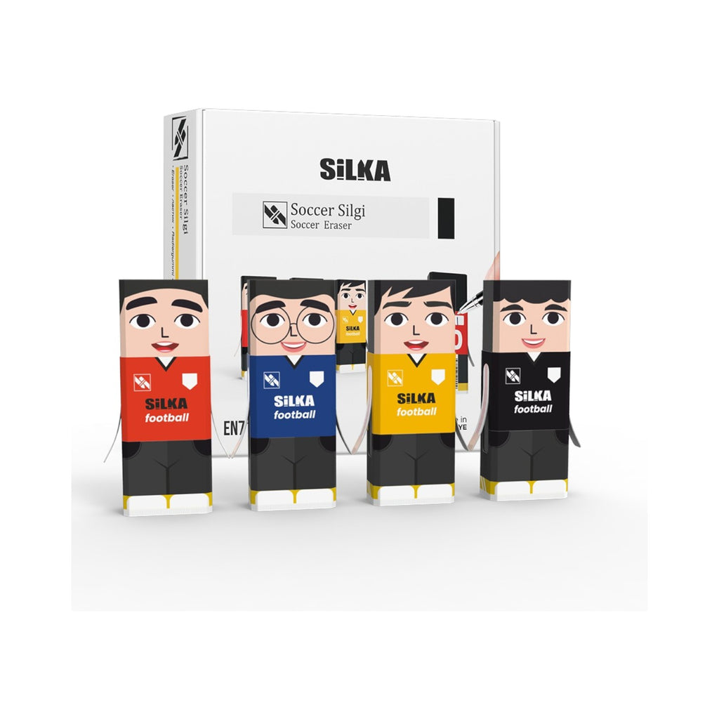 Soccer Erasers Silka art 1027