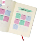 2BE Journal Notebook A5 Lined Notebook With Hard Cover