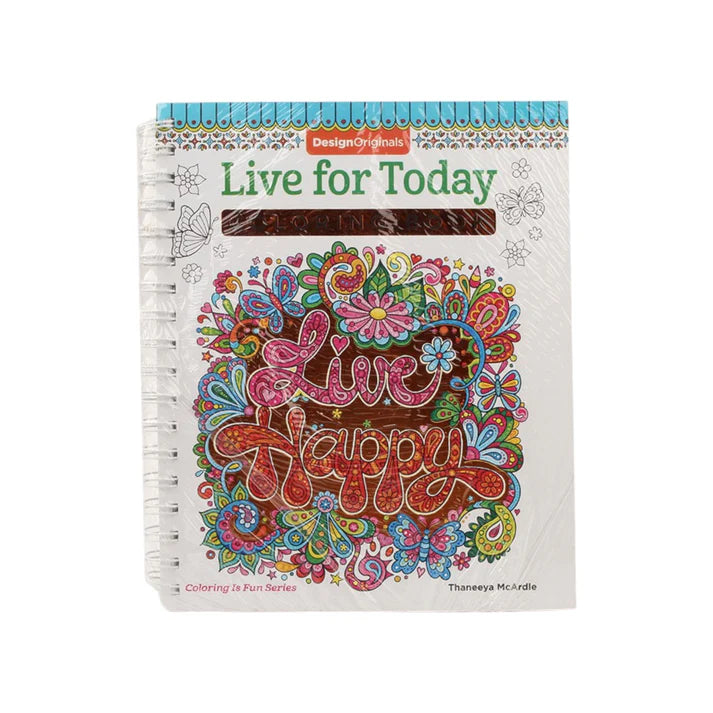Live for today coloring Book