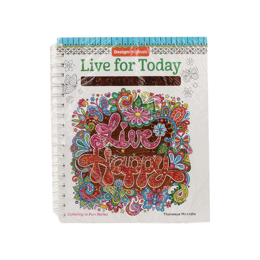 Live for today coloring Book